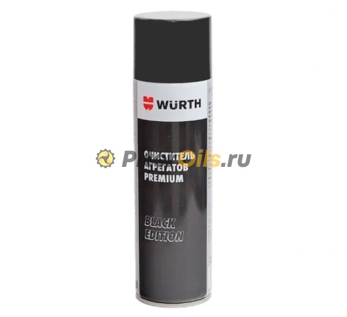 WURTH Очиститель тормозов и агрегатов Black Edition 500мл WURTH 5988000355053