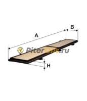 Фильтр салонный  FILTRON K1169 (CU8430)