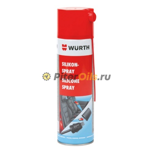 WURTH спрей силикон 500мл 0893221