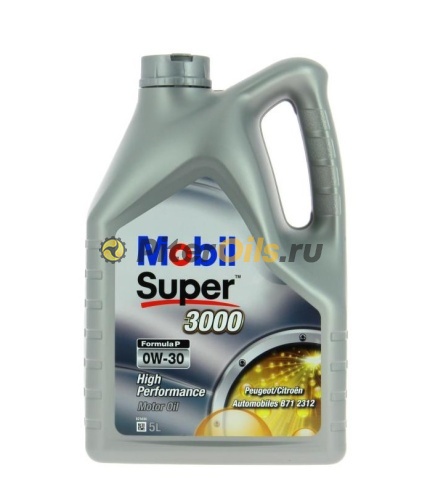 Mobil Super 3000 Formula P 0W30 (5л) 153779
