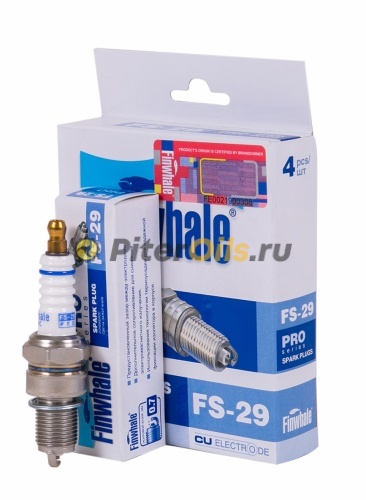 Finwhale Свеча зажигания FS-29 компл (NGK BP6E) VAZ LADA 2101