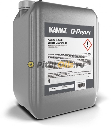 KAMAZ G-Profi Service Line CF-4 15w40 (20л) 253130055