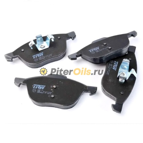 Дисковые тормозные колодки передние TRW GDB1583 Ford Focus II, III 04-, Mazda 3 I, II 03-