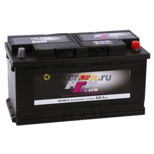 Аккумулятор AFA PLUS 100 А/ч 600 402 083 обратная R+ EN 830A 353x175x190  HS-N5-2