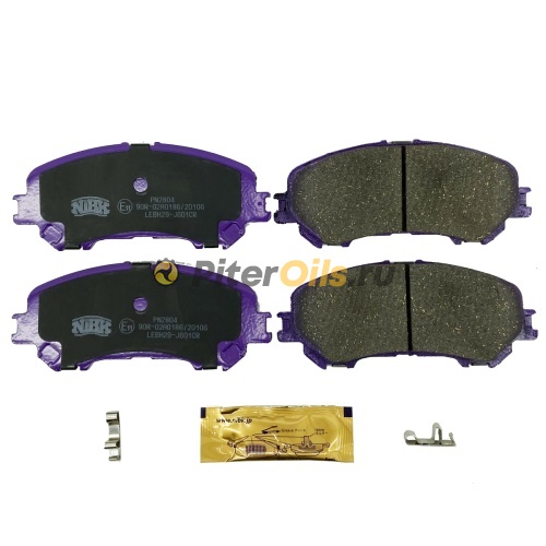 Тормозные колодки передние NIBK PN2804 (GDB3622) NISSAN QASHQAI J11/ X-TRAIL T32