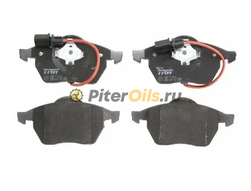 TRW Тормозные колодки передние с датчиком GDB1307
