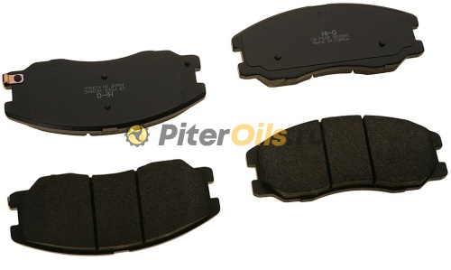 SANGSIN BRAKE Колодки тормозные передние SP1204 (GDB1715) Chevrolet Captiva 06, Opel Antara 06