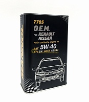 Mannol O.E.M. for Renault Nissan 5W-40 1л 1088