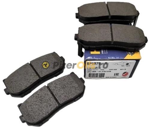 SANGSIN BRAKE Колодки тормозные задние SP1079R (GDB3203) Kia Carens I-II 00-, Clarus 98-, Cerato 04-