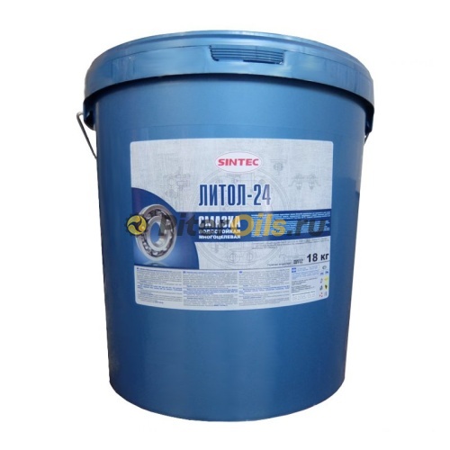 Sintec Смазка Литол-24 (ГОСТ) 18кг (пласт.тара) 90053